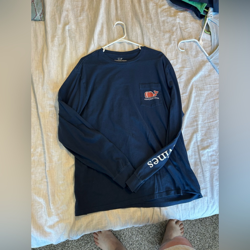 Vineyard Vines Football Tee